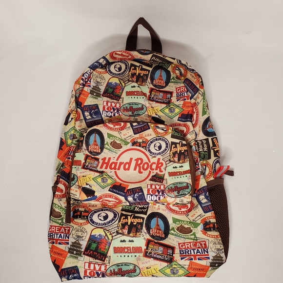 Hard Rock Cafe Packable Passport Backpack - Picture 1 of 15